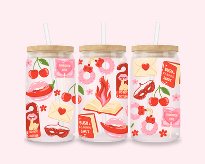 Smutty Romance Glass Cup