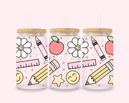 Stationery Glass Cup