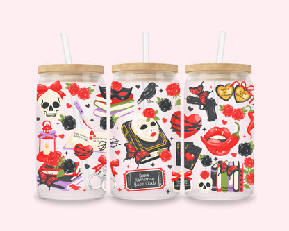 Falling For The Villian Glass Cup