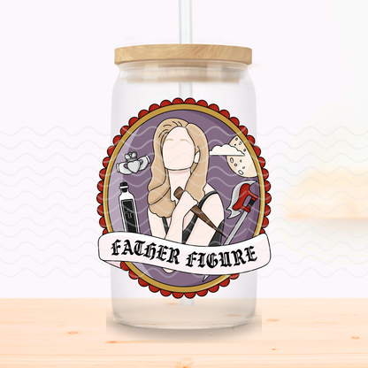 BFY Father Figure Glass Cup