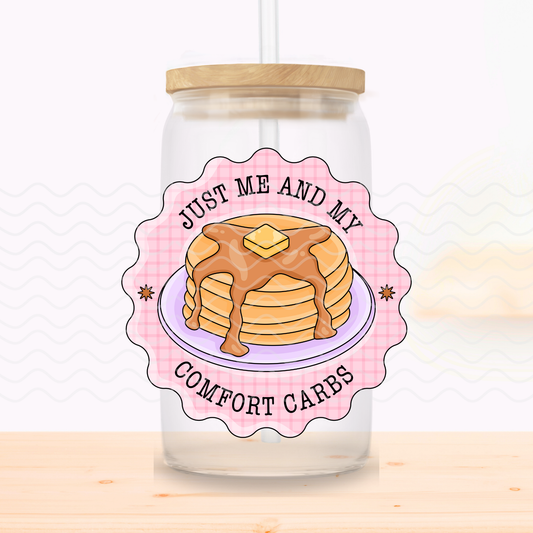Comfort Carbs Glass Cup