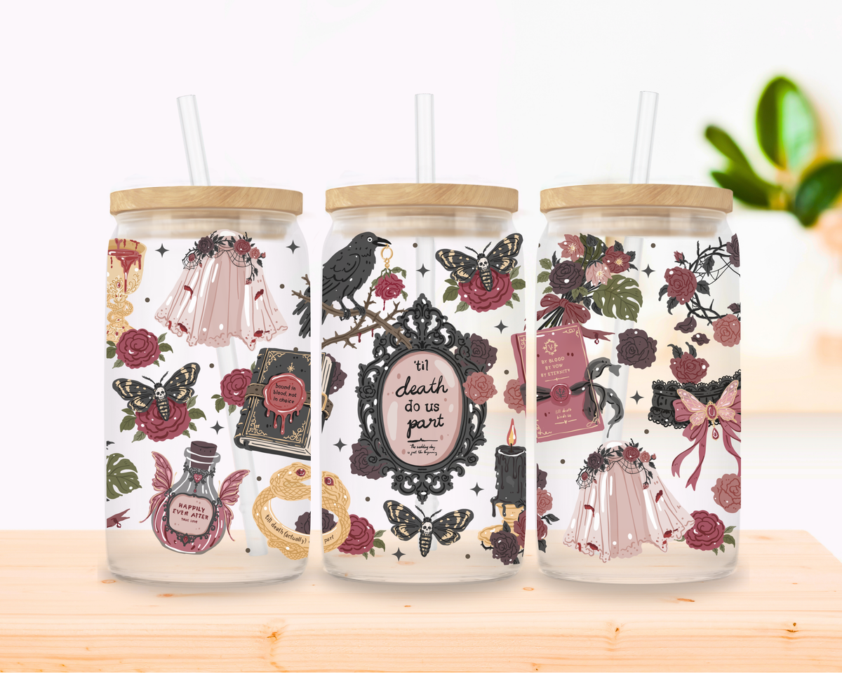 Gothic Romance Glass Cup