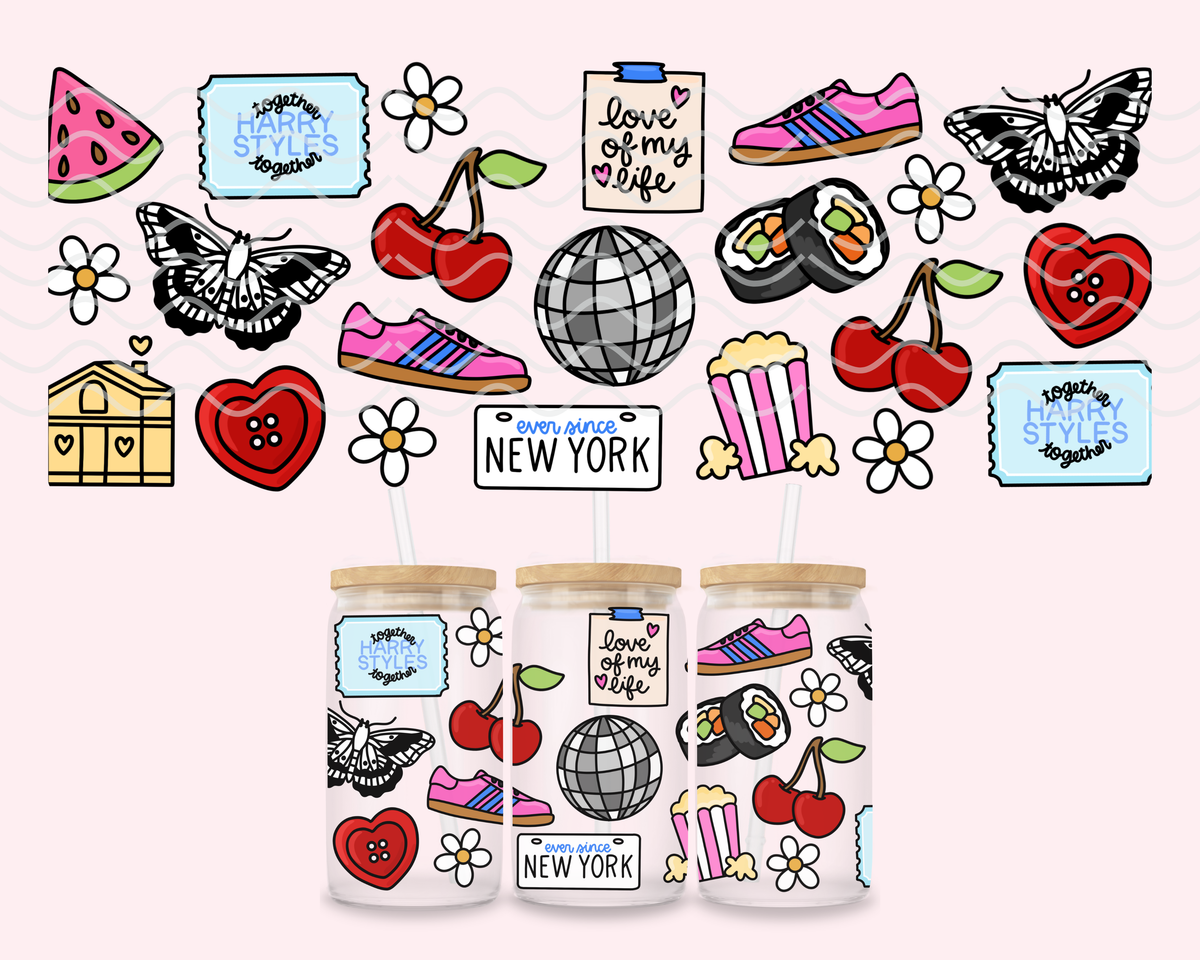 HS Love On Tour Glass Cup