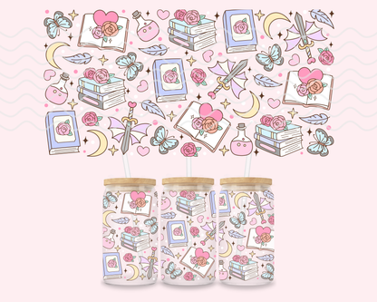 Pastel Romantasy Glass Cup