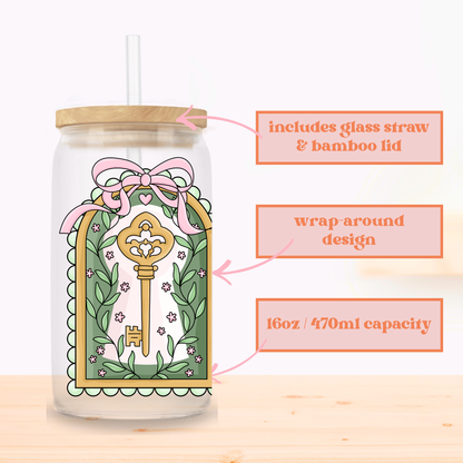 Secret Garden Frame Glass Cup