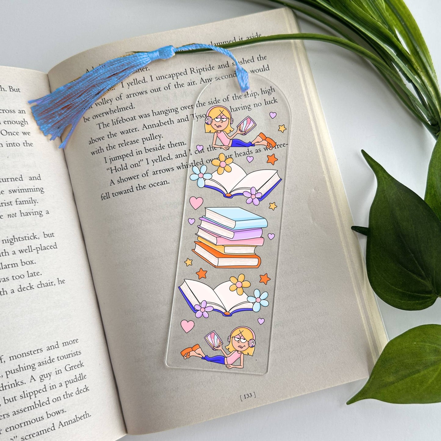 Lizzie Acrylic Bookmark