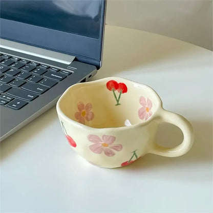 Dainty Florals Ceramic Mugs
