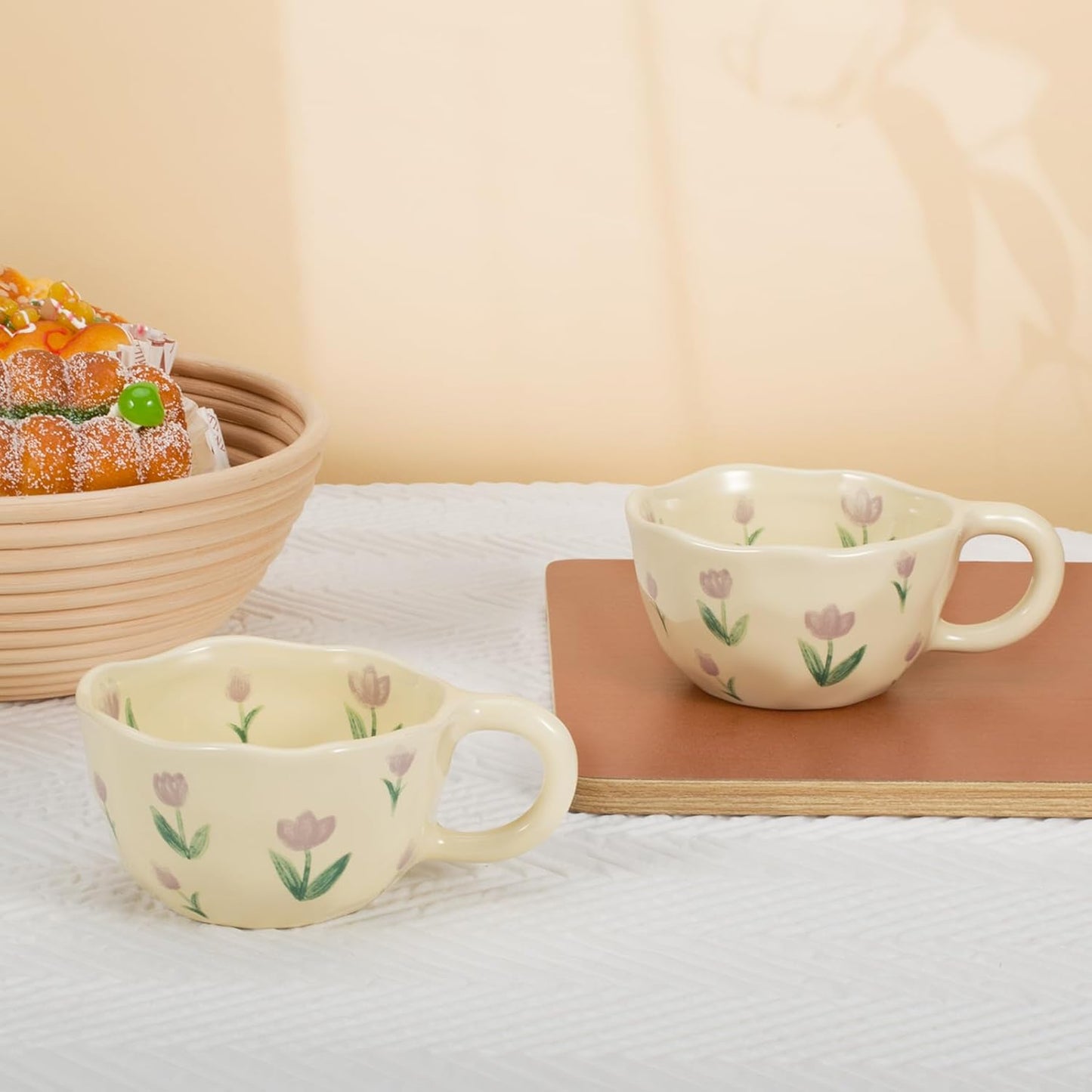 Dainty Florals Ceramic Mugs
