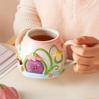 Fairy House Ceramic Mug Set