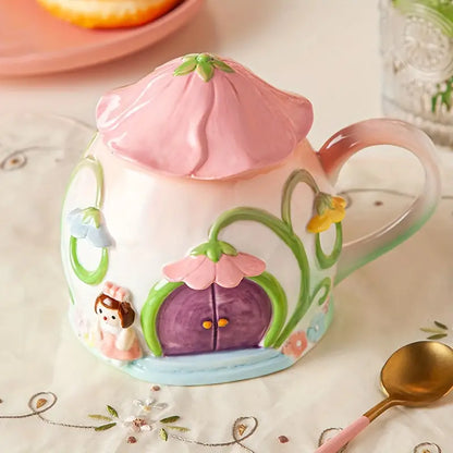 Fairy House Ceramic Mug Set