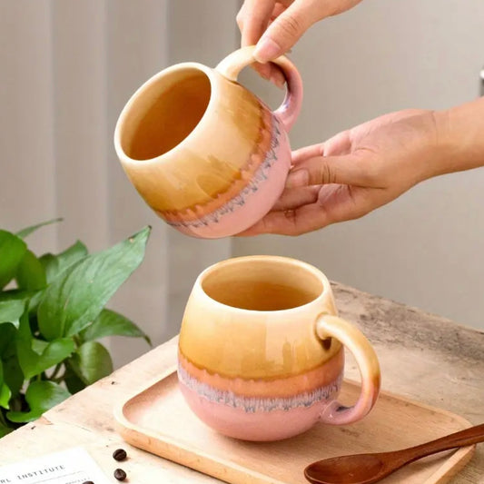 Horizons Ceramic Mug - Pink