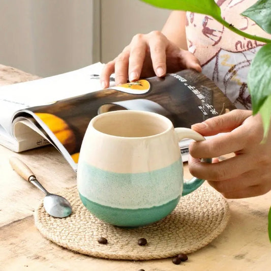 Horizons Ceramic Mug - Teal