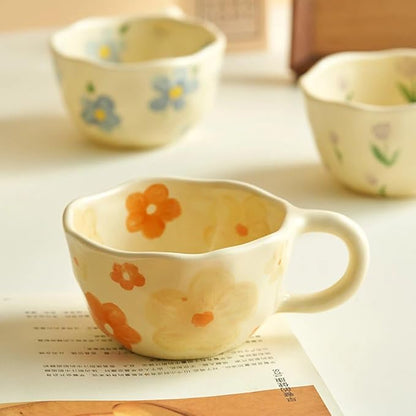 Dainty Florals Ceramic Mugs