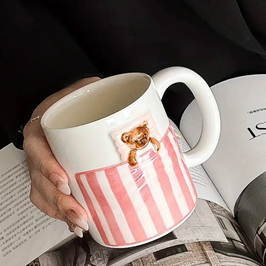 Teddy Blanket Ceramic Mug