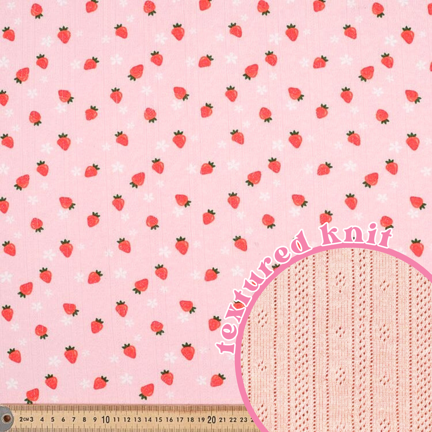 MINNIE | Strawberry Shortcake Knit