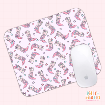 Yeehaw Girlie Mouse Pad