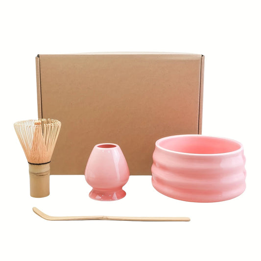 Dusty Pink 4pc Matcha Set