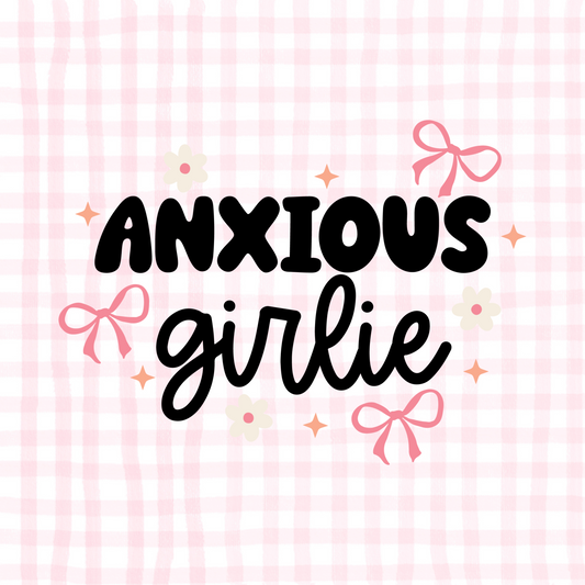 Anxious Girlie Permanent Decal