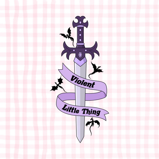 FW Violent Little Thing Permanent Decal