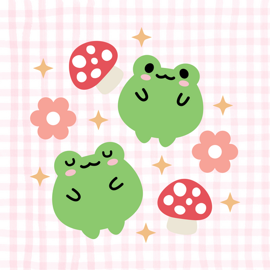 Froggies Permanent Decal