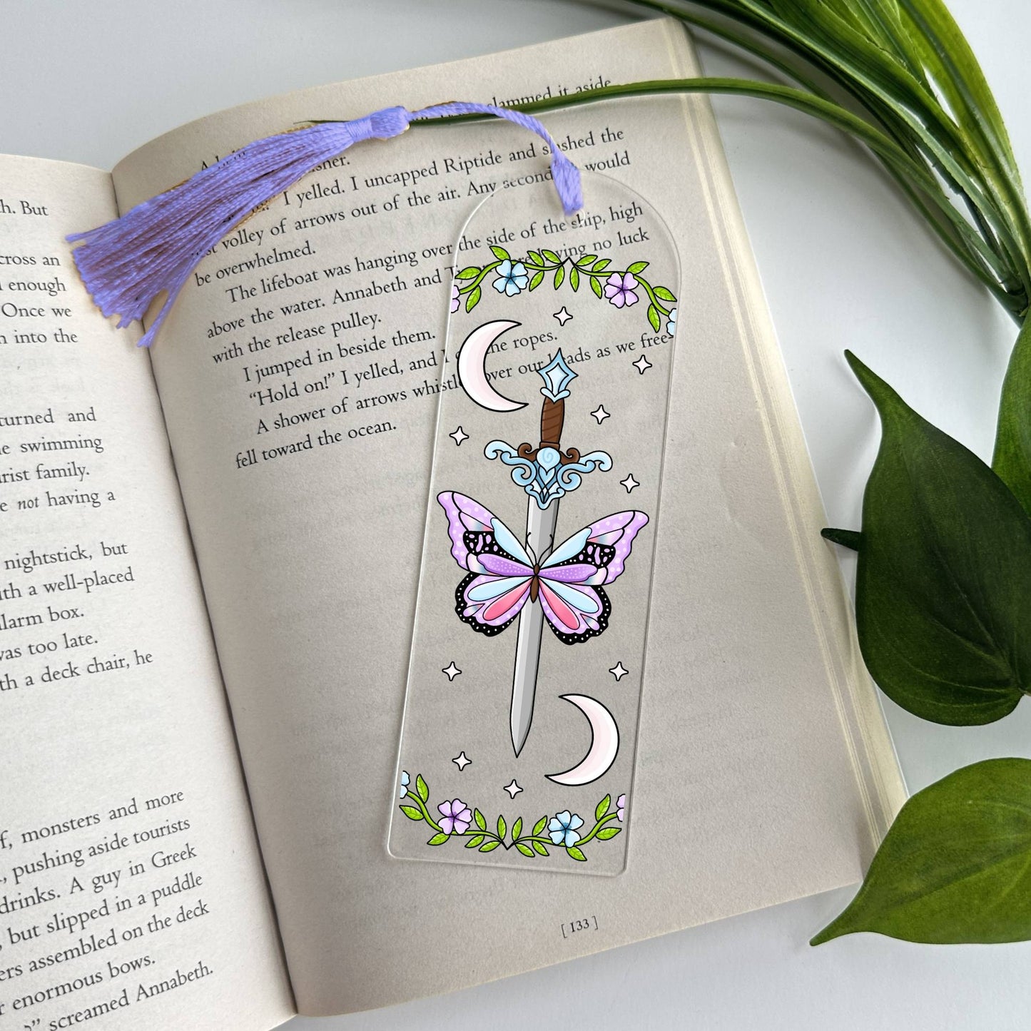 QS Kingfisher Acrylic Bookmark