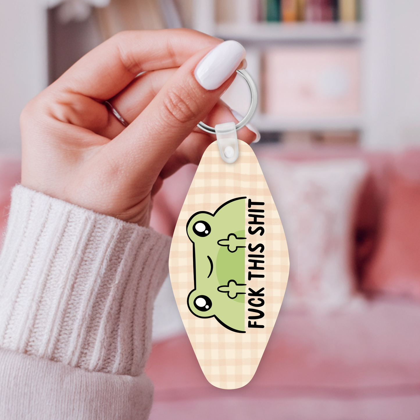 F*ck This Shit Motel Keychain