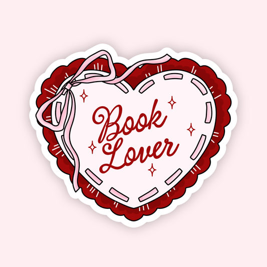 Book Lover Sticker