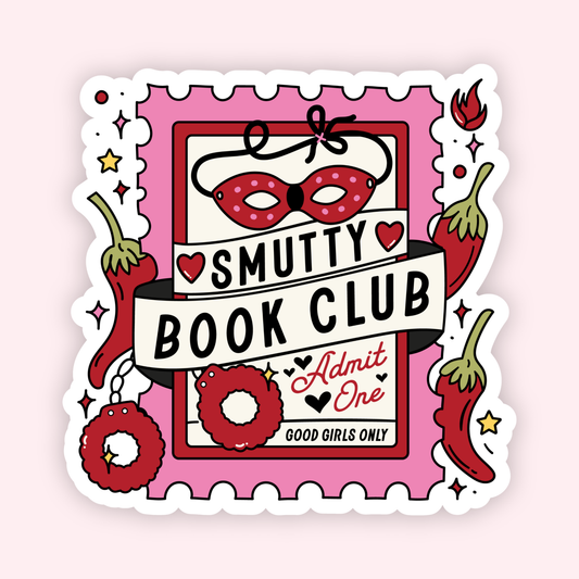 Smutty Book Club Sticker