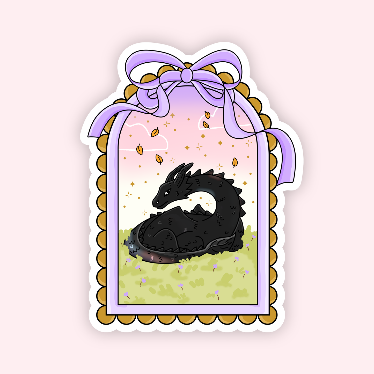 Dragon Frame Sticker