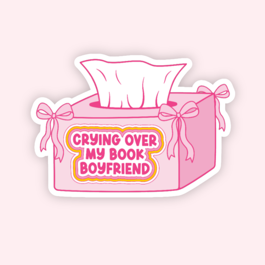 Slightly Unstable Bookish Girlie Sticker
