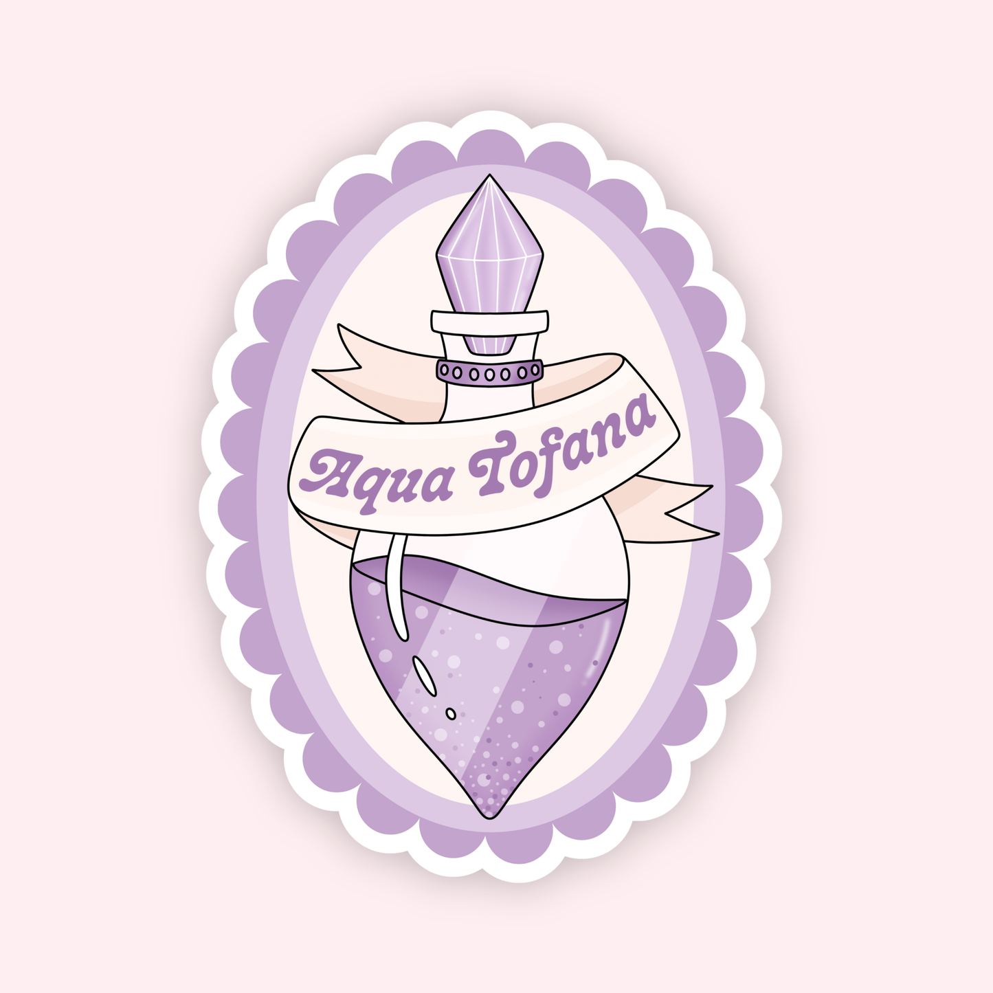 Aqua Tofana Sticker