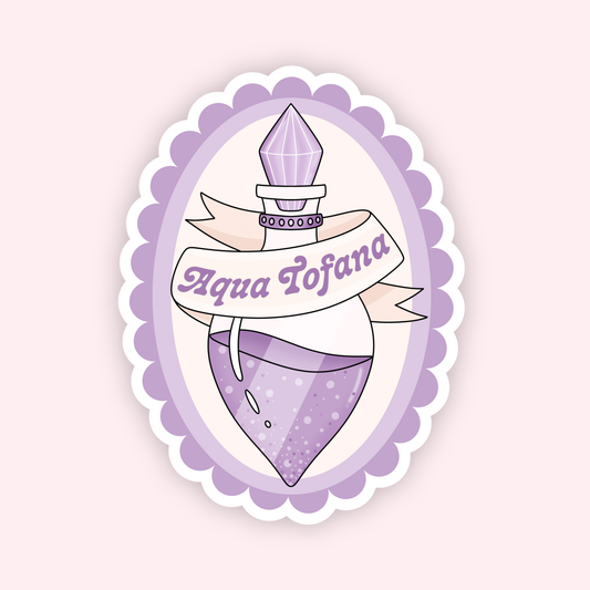 Aqua Tofana Sticker