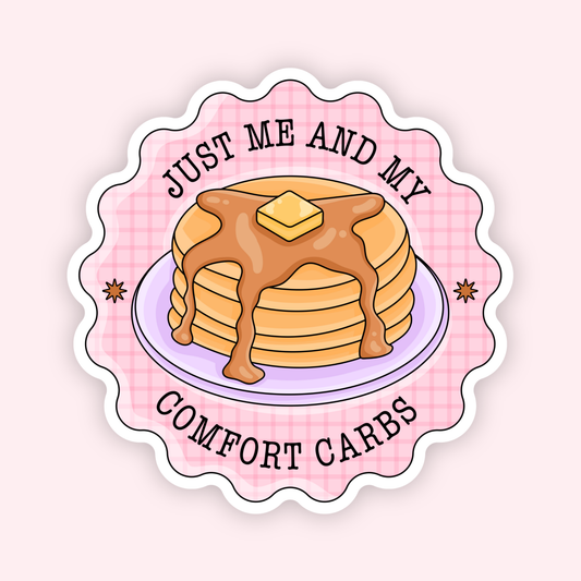 Comfort Carbs Sticker