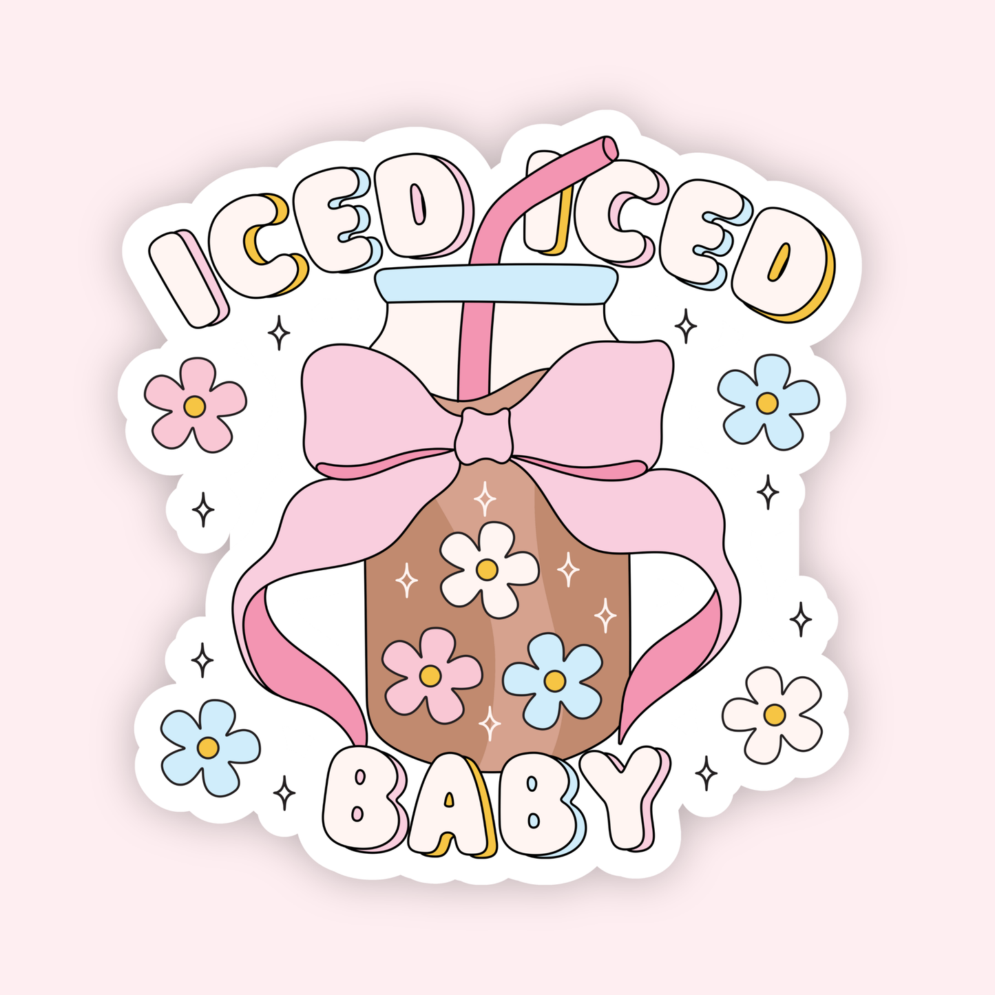 Iced Iced Baby Sticker