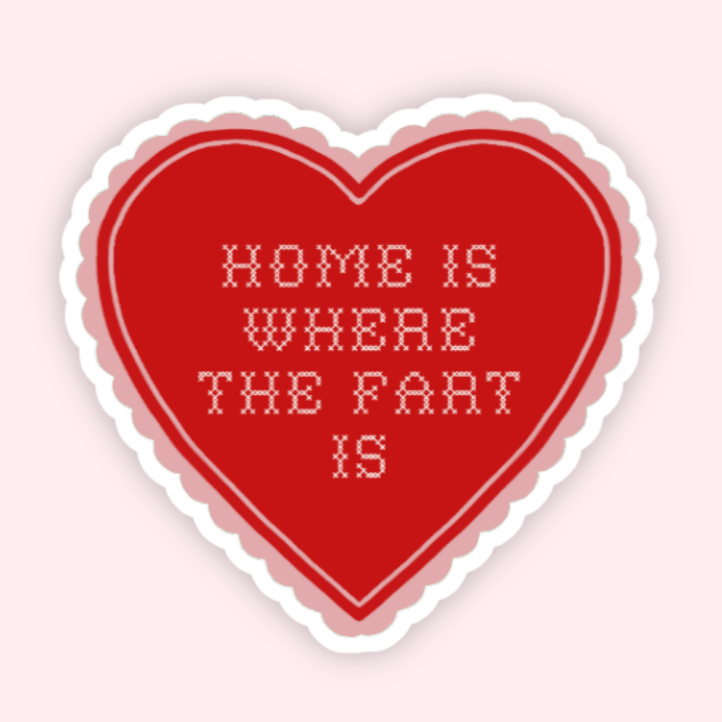 Home is Where the Fart Is Sticker