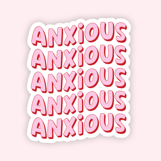 Anxious Sticker