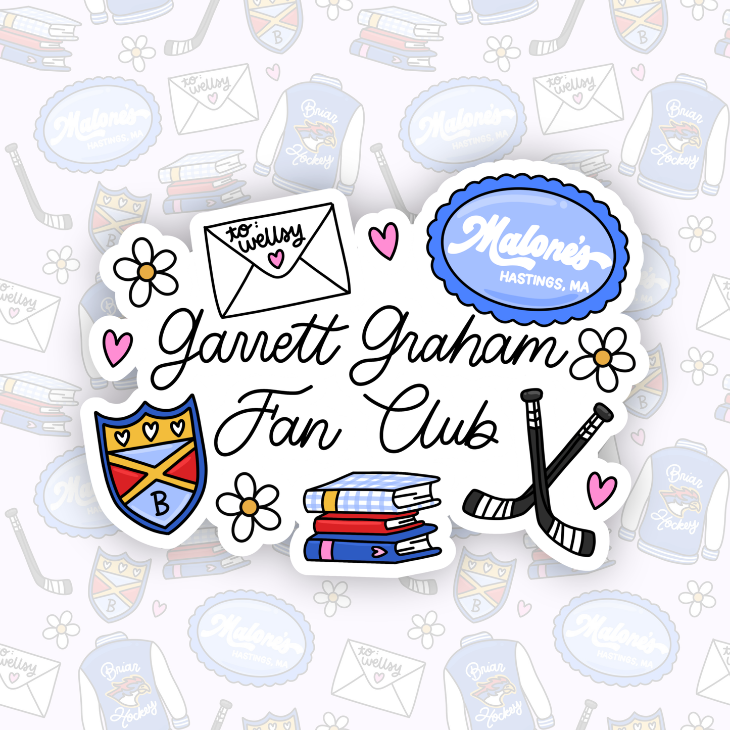 OC Garrett Fanclub Sticker