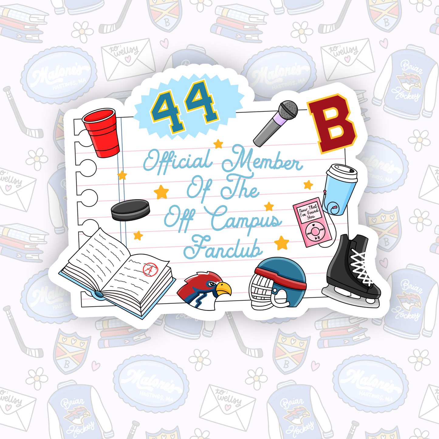 OC Official Member Sticker
