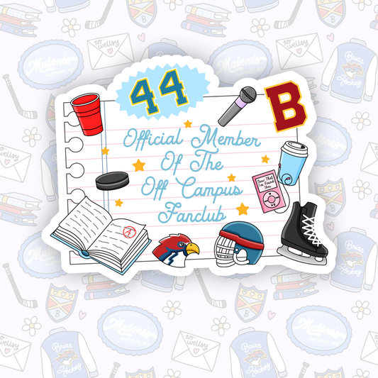 OC Official Member Sticker