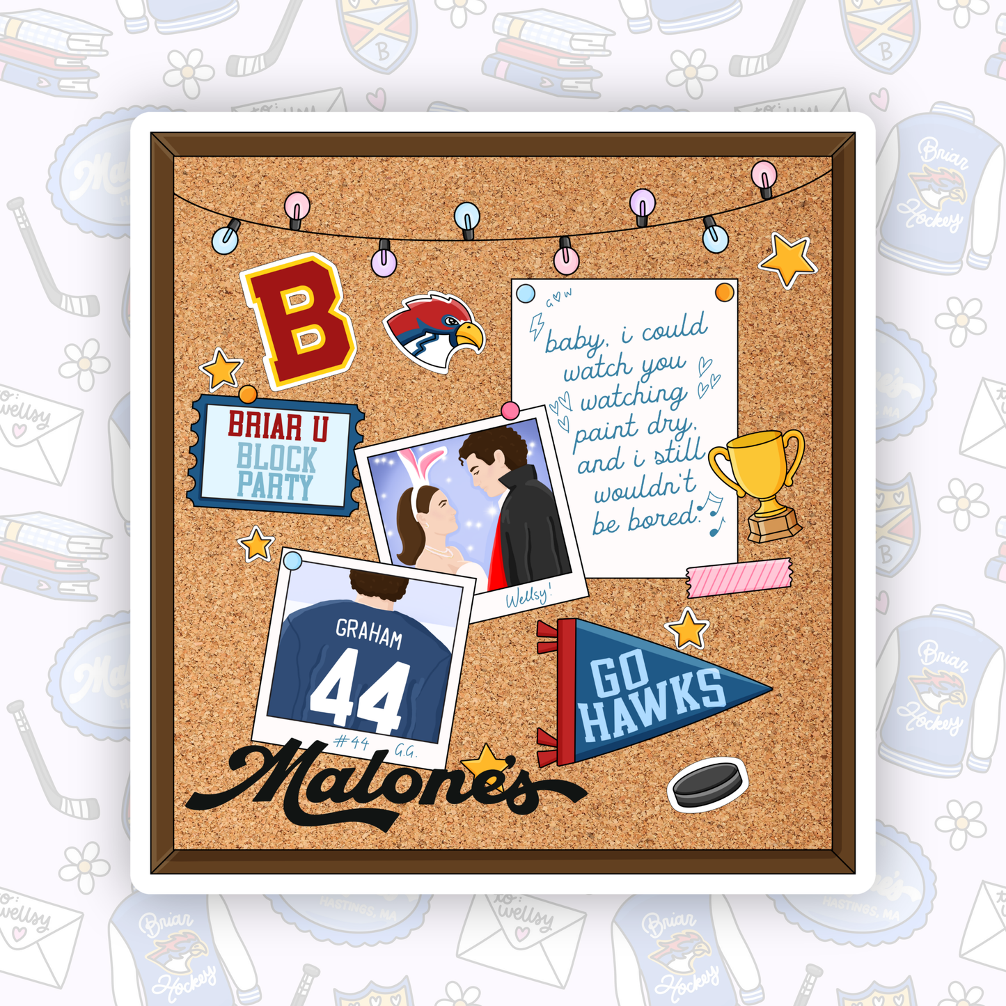 OC Pinboard Sticker