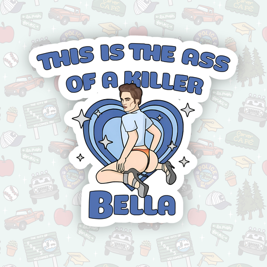TW Ass Of A Killer Sticker
