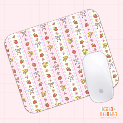Strawberry Lane Mouse Pad