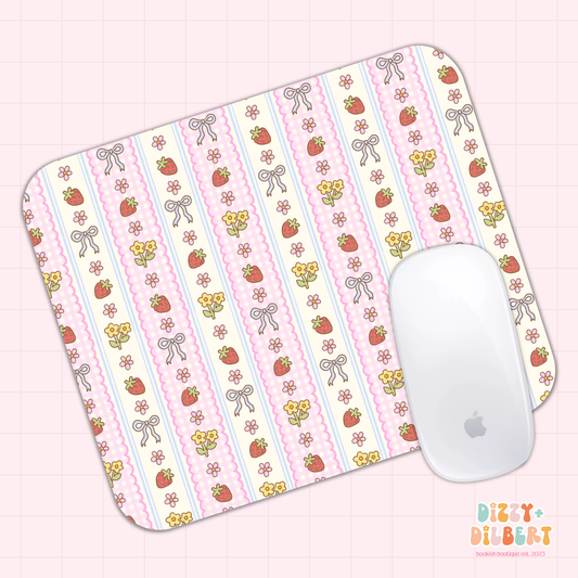Strawberry Lane Mouse Pad