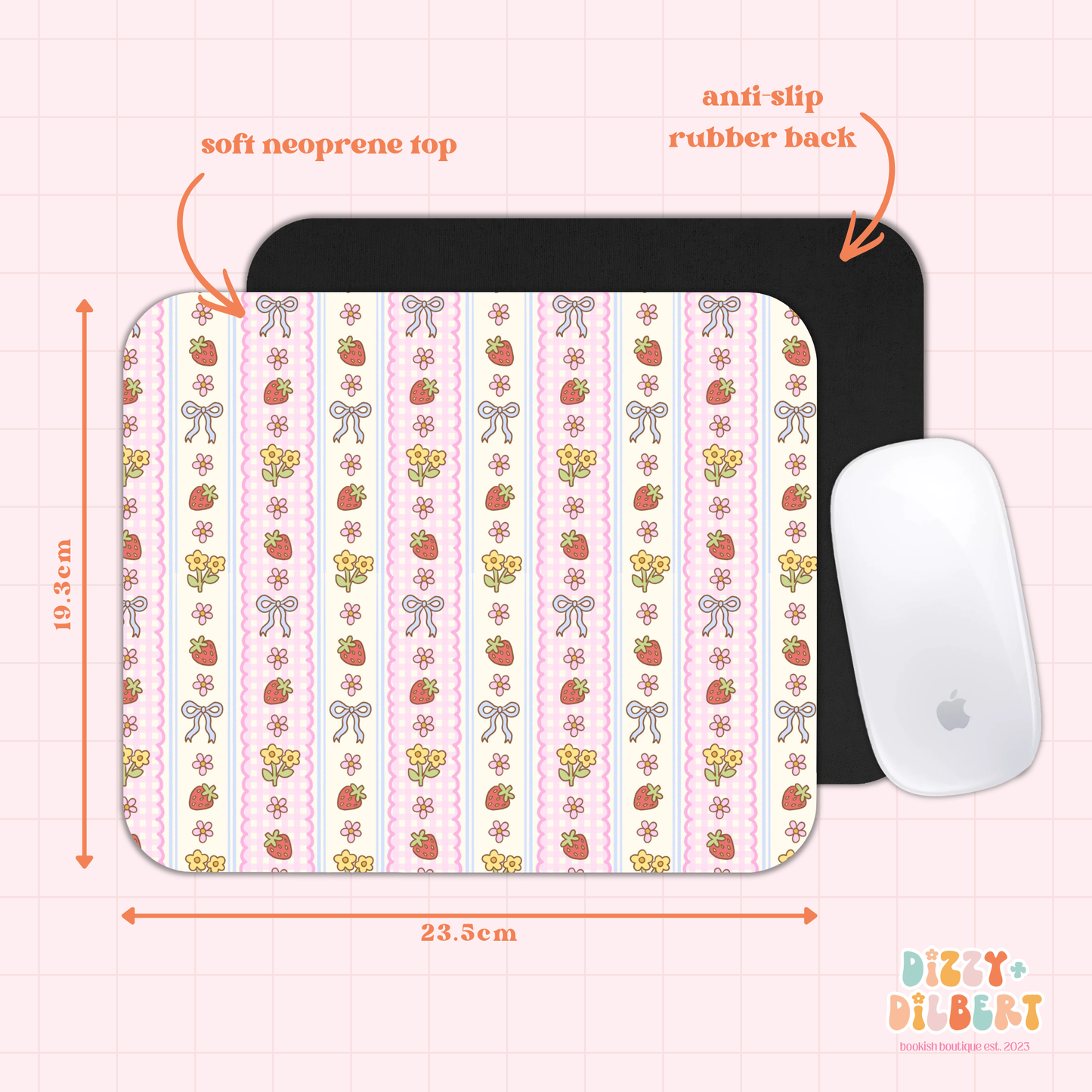 Strawberry Lane Mouse Pad