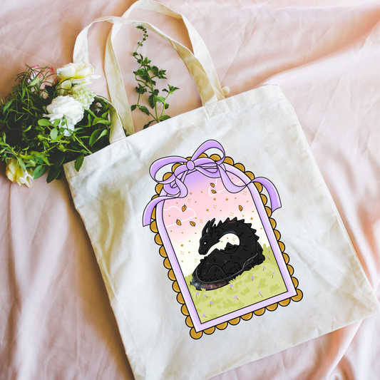 Dragon Frame Tote Bag