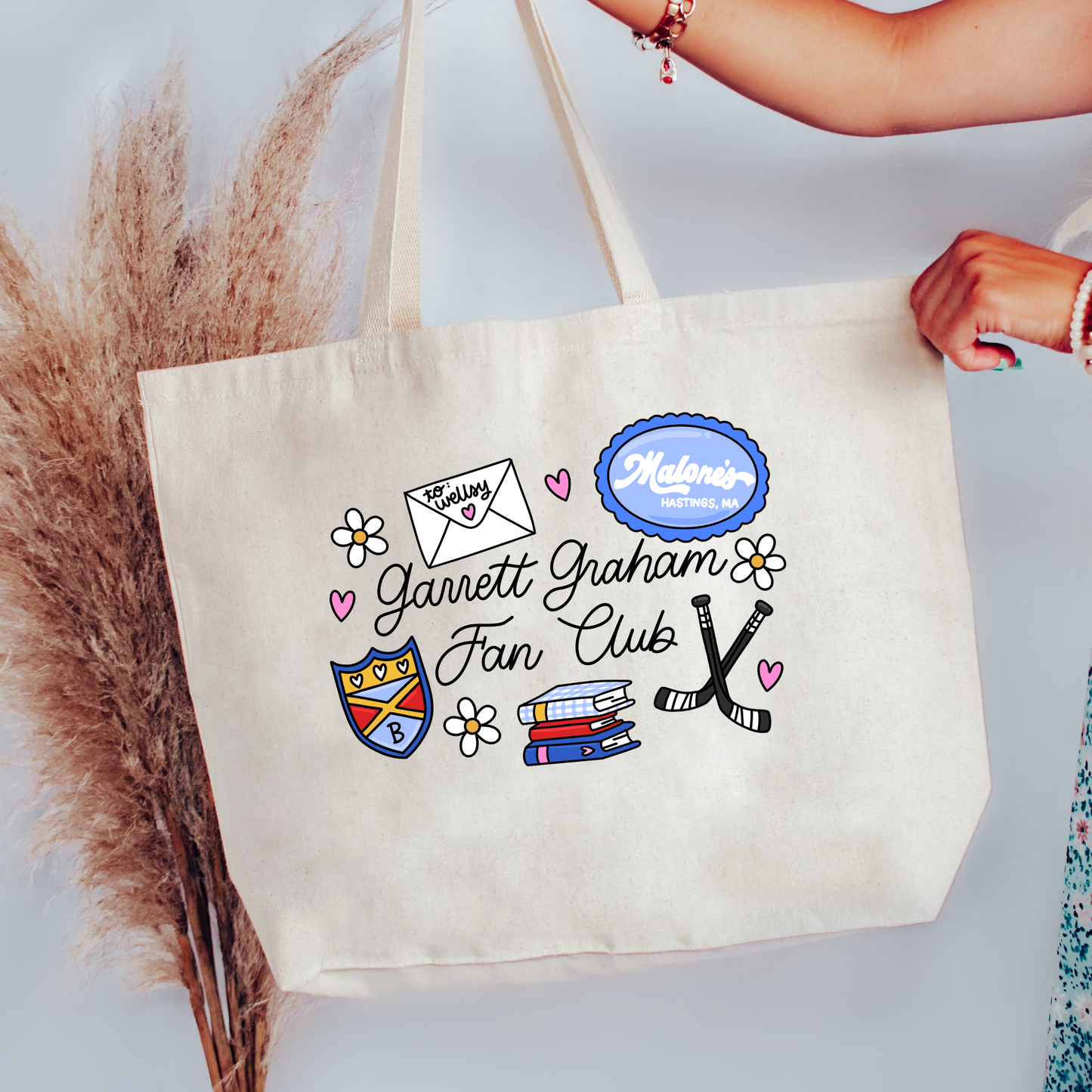 OC Garrett Fan Club Canvas Tote Bag