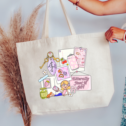 Just A Girl Tote Bag