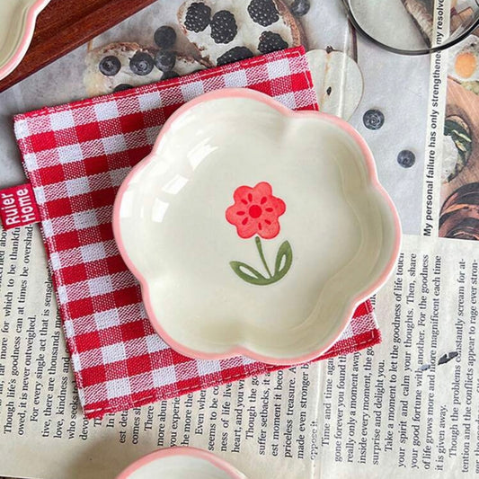 Pink Flower Mini Trinket Tray