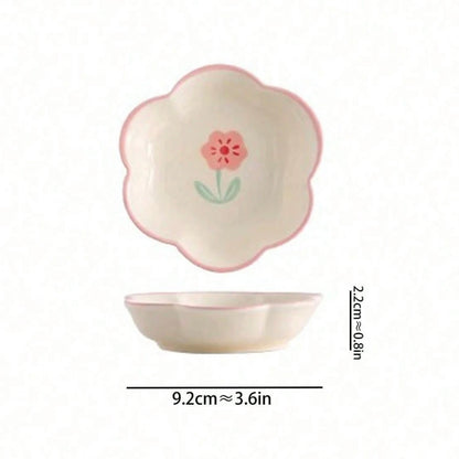 Pink Flower Mini Trinket Tray