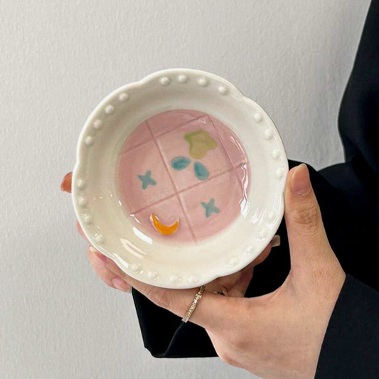 Mini Pink Moon Trinket Tray